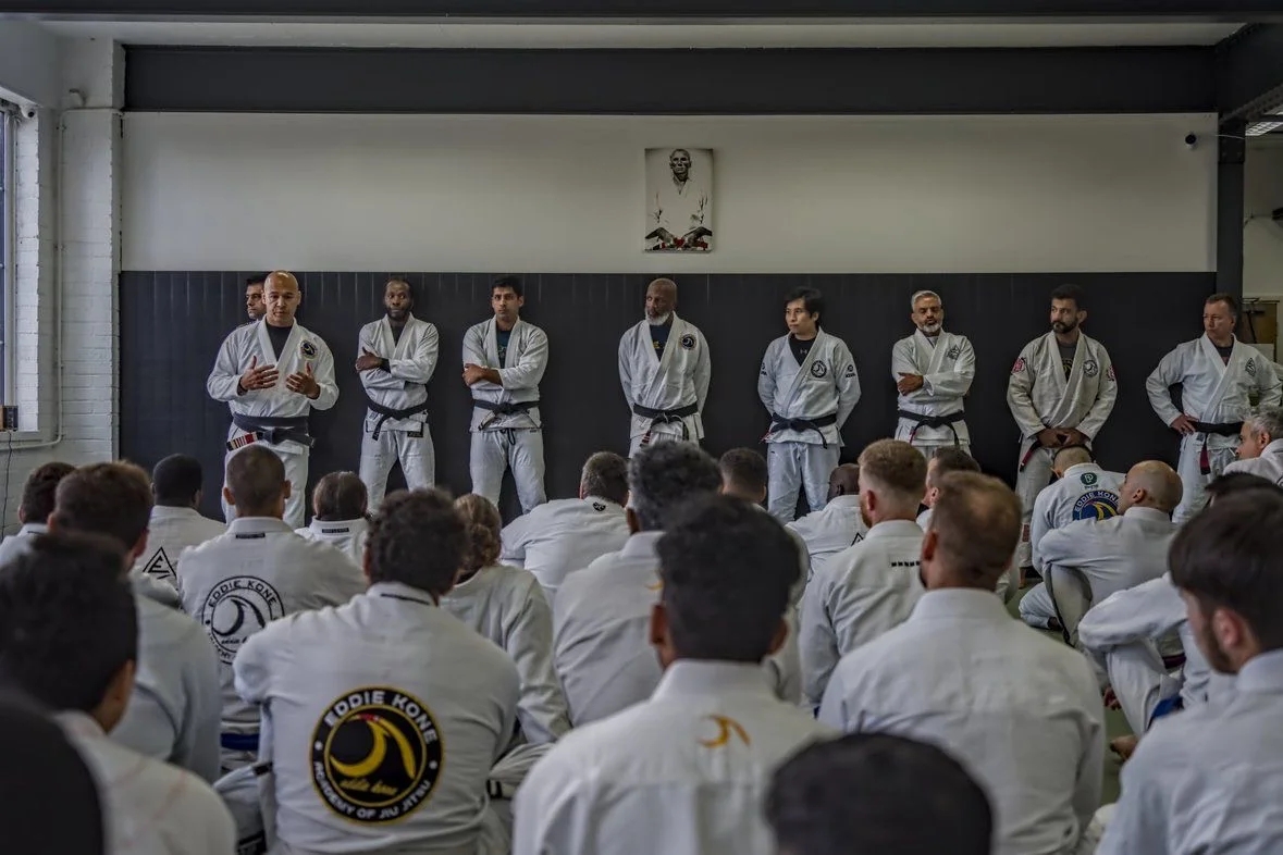 A class in progress at Eddie Kone Academy